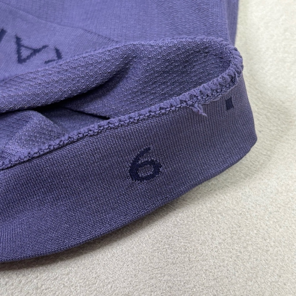 🍋Lululemon Swiftly Tech Long Sleeve Tee Size 6 Purple Viola Shirt Crew Neck EUC! - Picture 8 of 16